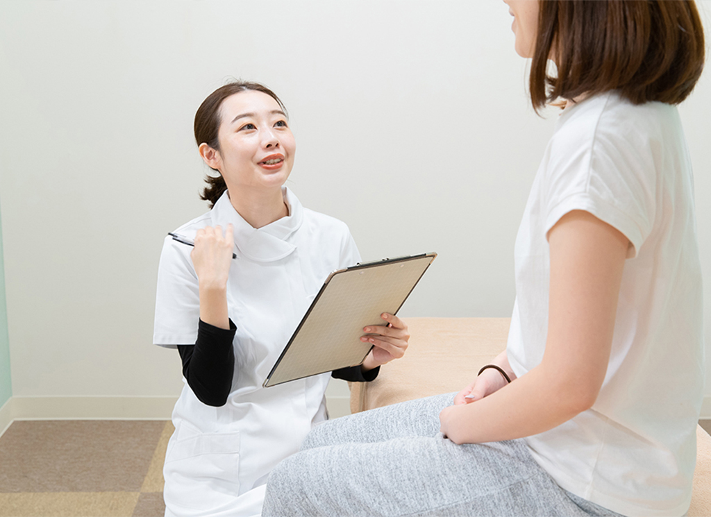 南丹市園部町・眠り猫整骨院・症状の問診